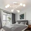 Nordic Iron Chandelier: Creative Small Ceiling Lamp for Living Room, Bedroom, or Restaurant