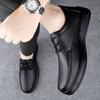 Fashion High Quality Classic Men Shoes for Wedding Genuine Leather Men Casual Shoes All-match Non-Slip Business Oxfords Shoes for Men