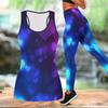 Love Pattern Printed Yoga Outfit for Women Fashion Workout Leggings Fitness Sports Casual Yoga Set Sports Suit