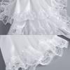 Ruffled Victorian Lace Jabot Detachable Collar Cuffs Set Accessory Set Fake Collar