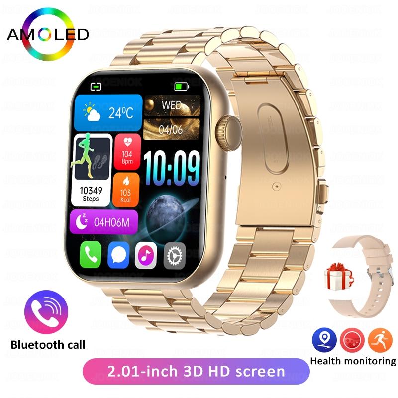 2025 New Smart Watch Men 1.91-inch Screen Bluetooth Call Sports Fitness Tracker  Heart Rate Health Monitoring Smartwatch Women
