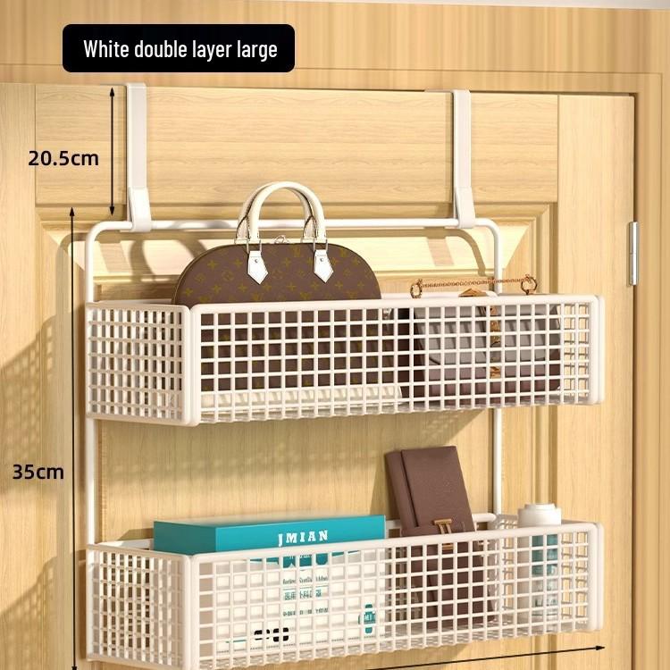 Wall-Mounted Entryway Storage Rack for Bedroom Doors