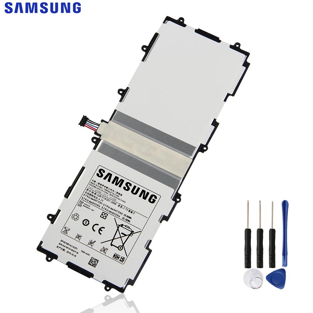 Original Replacement Battery For SAMSUNG Galaxy Note 10.1 N8000 GT-N8000 P7500 P5100 P5110 N801 SP3676B1A 7000mAh