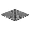 Interlocking Drainage Mats, 310 X 310 Mm, Modular Garage Flooring Tiles, Non-Slip PP Drainage Floor Tiles, Self-Draining, Easy Installation, for