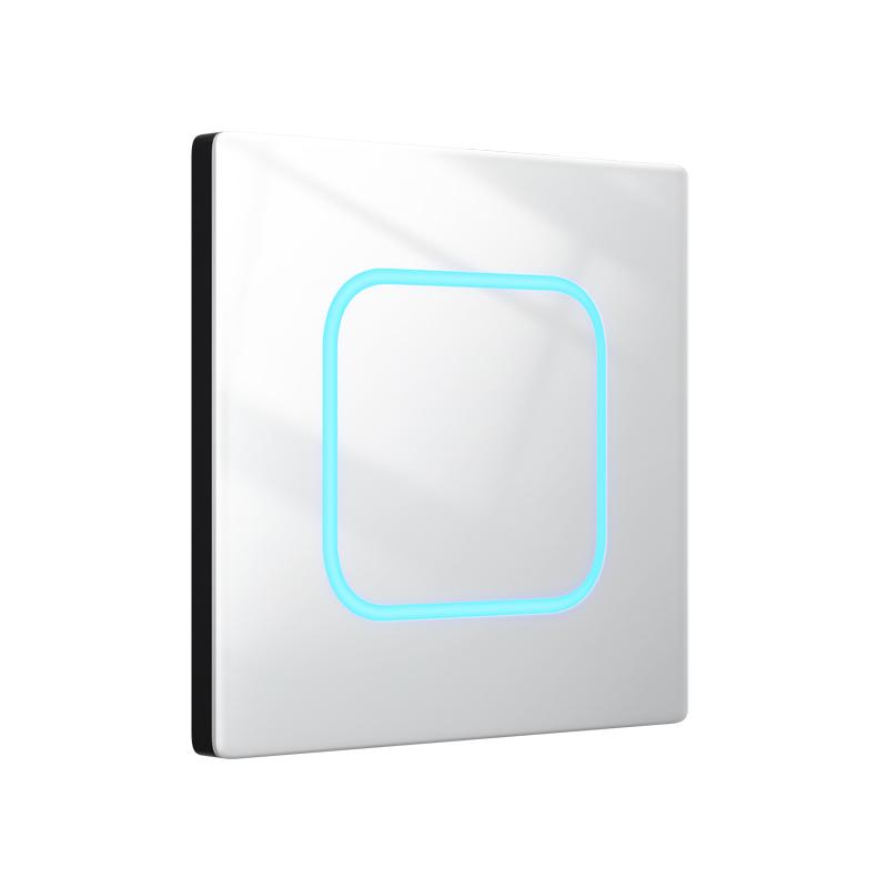 Pulsante di Reset a Pressione da Parete Tipo 86 Luce LED Vetro Temperato Pannello Touch a 4 Gang Presa Interruttore a 2 Vie Smart Life
