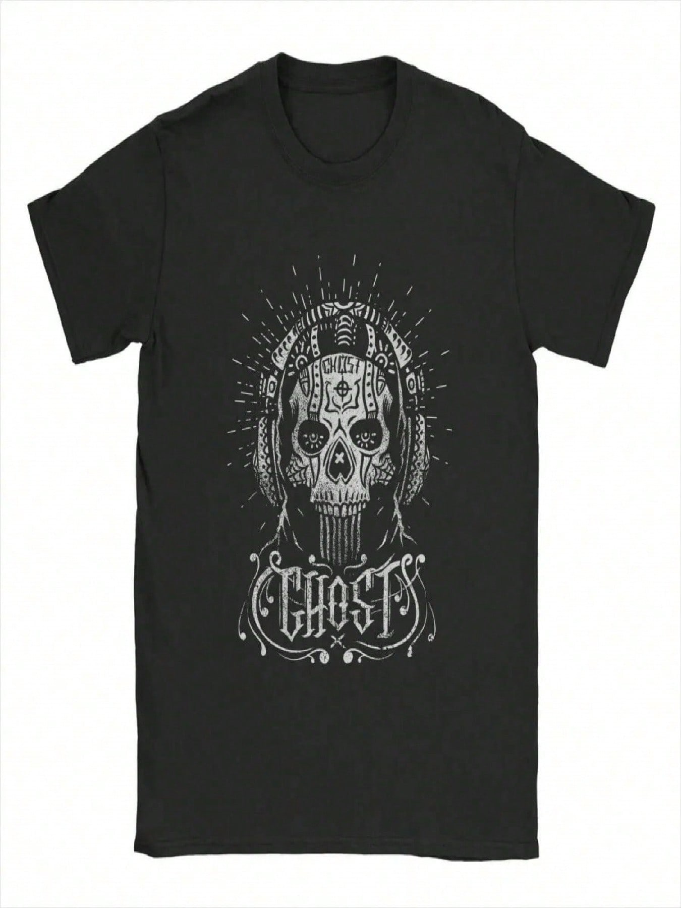 Call Game Duty Simon Ghost Riley unisex s T Shirt MW2 Hipster Tees Short Sleeve Crew Neck T-Shirts 100% Cotton Adult Merch S разноцветный