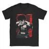 Funny Sendo Takeshi Hajime No Ippo Anime T-Shirts Men Round Neck Cotton T Shirt Short Sleeve Tee Shirt Gift Idea Clothing