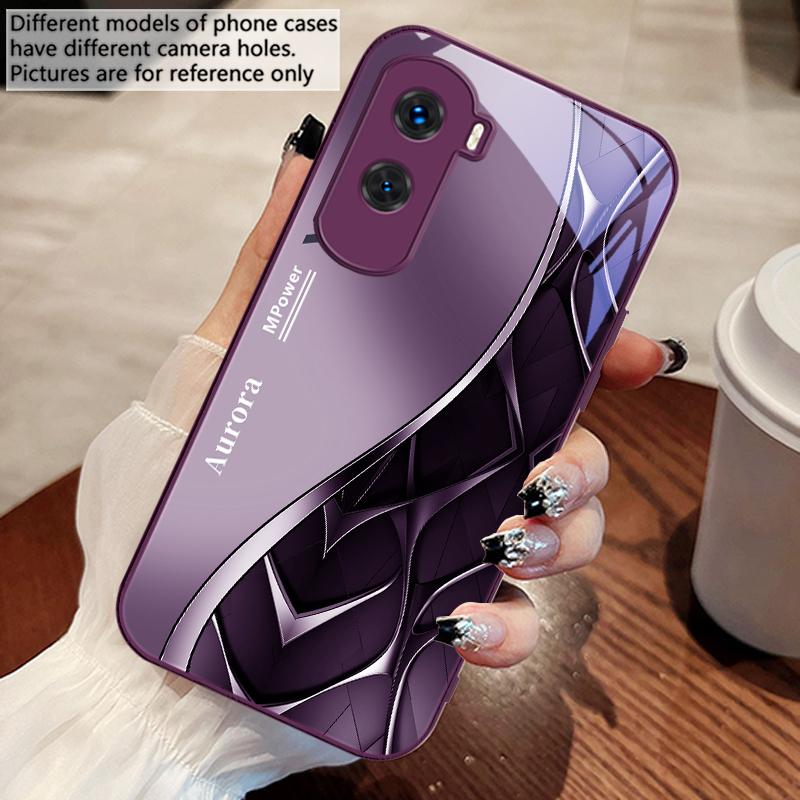 

Текущий Золотой Треугольник Для Honor 200 90 8X 9X Pro Lite P50 P40 Nova 10 11i P60 Magic4 6 Mate 20 50 Закаленное Стекло Чехол Для Телефона For Mate 20 Pro