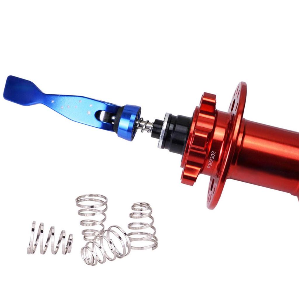 12Pcs Mountain Bike Wheel Spring Quick Release Lever Shafts Stainless Steel Skewer