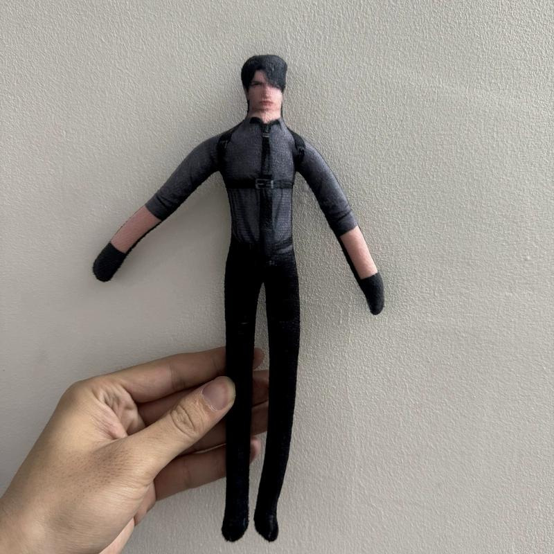 Costume Play Figure Love And Deepspace Lemurian Sea God Wire Skeleton Figure Slender Twistable Animation Design Plush-Filled Figures Present