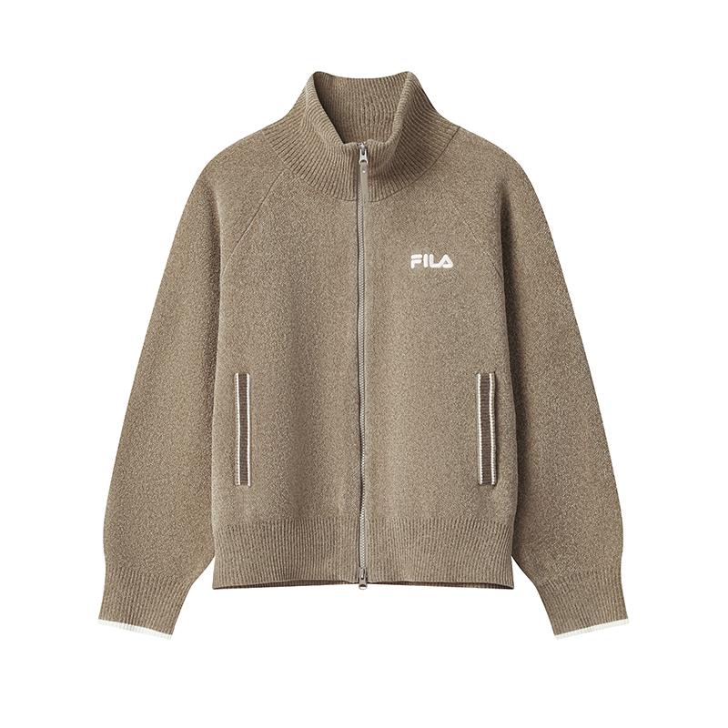 New FILA ORIGINALE Jackets Women's Bean Brown F51W549501FBN