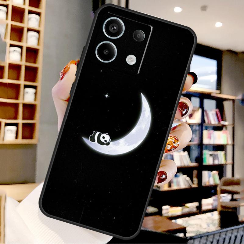 

Cute Cartoon Panda For Xiaomi Redmi Note 14 Pro 9 10 11 12 13 15 Pro Plus Case For Redmi 15 15C 14C 12C 10C 13C Redmi Note 10 4G