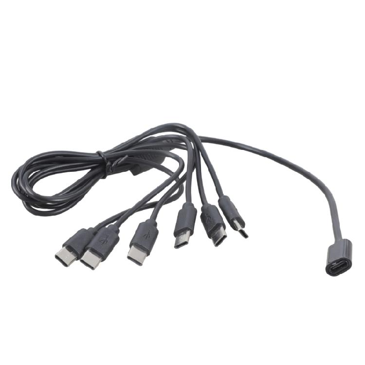 

Y Shaped USB C Power Splitter Cable 5V 3A Charging Cord Simultaneous Multi Charging Solution For Travel Home Office