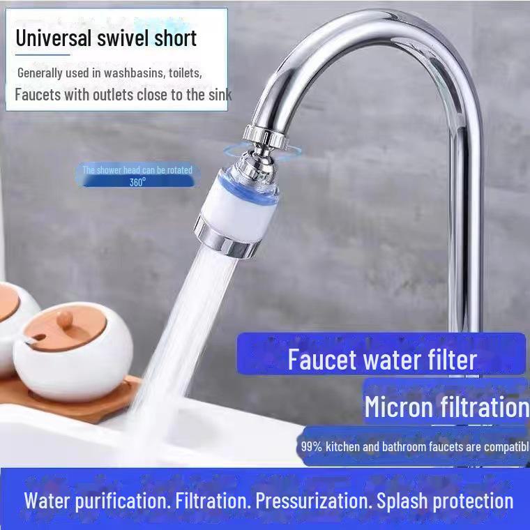 Univerzální prodlužovač baterie a sprchová hlavice vodního filtru