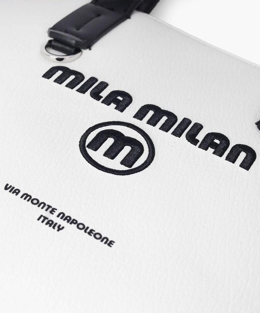 Mila Milan Pupurie Tote Bag [Mila Milan] Men's Shoulder/Mini No.248511 (White)