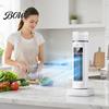 Bedroom Tower Fan Portable with Remote Control, 6 Speed 7 Color LED Night USB Powered Cooling Light, Quiet Air Cooler, Misting for Home Office
