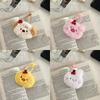 Cute Cartoon Cherry Animal Plush Coin Purse Pendant Keychain Multi-Functional Storage Bag Kawaii Headphone Bag Accessories