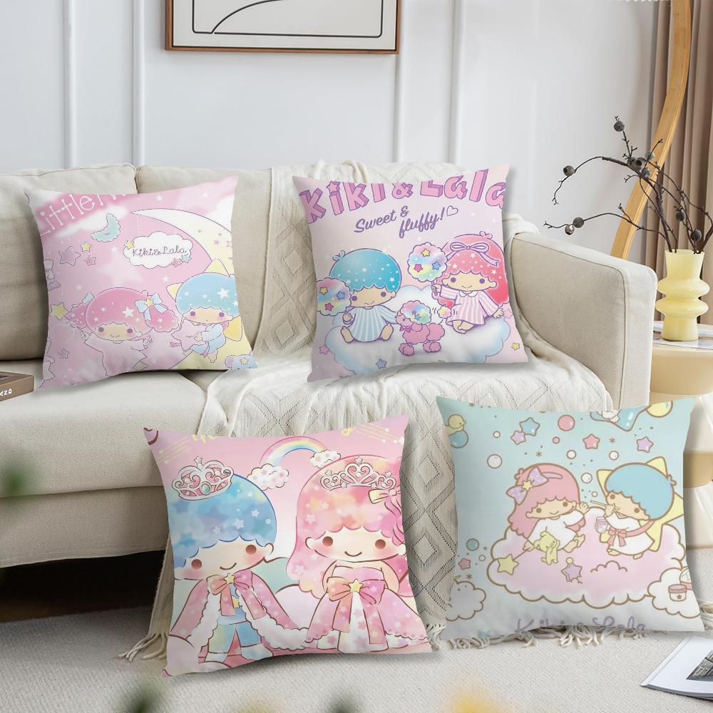 LLittle Twin Stars cushion cover For Pillow Printing Sofa Decoration Home Car Room Coffee Shop Office Nordic Simplicity