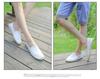 Plus Size Summer Slip-On Espadrilles: Casual Canvas Shoes with Linen Sole & Solid Color Hemp Rope Design
