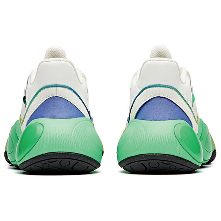 Anta Facial Design Collection Comfortable Cushioning Slip Resistant Abrasion Resistant Balance Low Top Casual Shoes 912028860-5