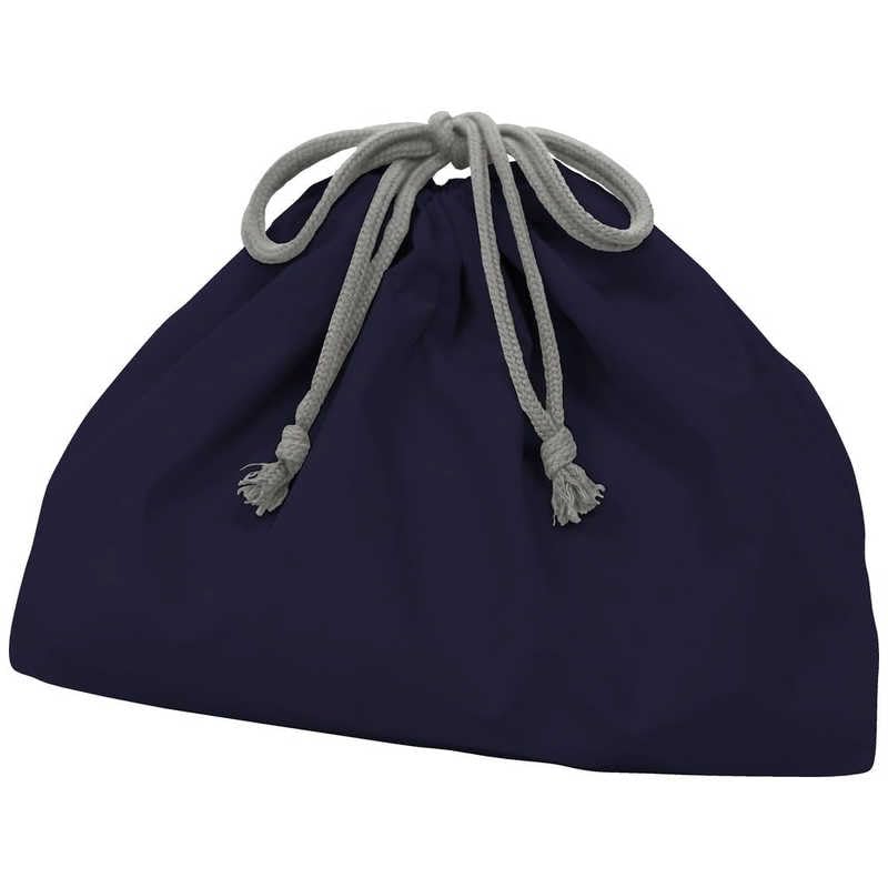 HAKOYA Bento Box Premium with Drawstring Navy Quick-Wash Leak-Resistant Bag,