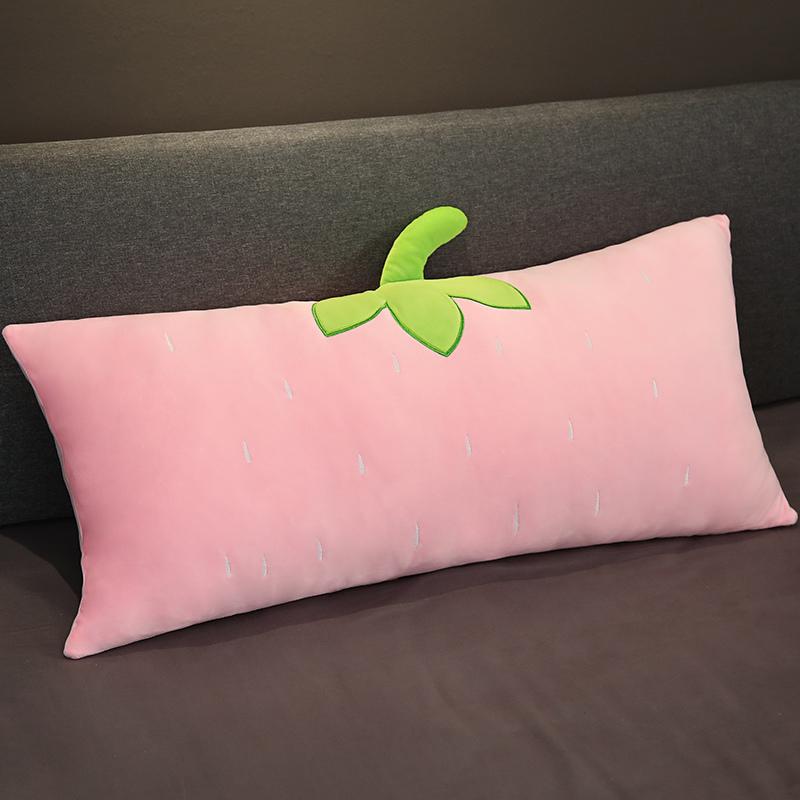 Süßes Weiches Frucht-Quadratkissen Avocado Erdbeere Karotte Ananas Grapefruit Kiwi Kaktus Plüschtiere Lustiges Geschenk Sofasitzkissen 60cm