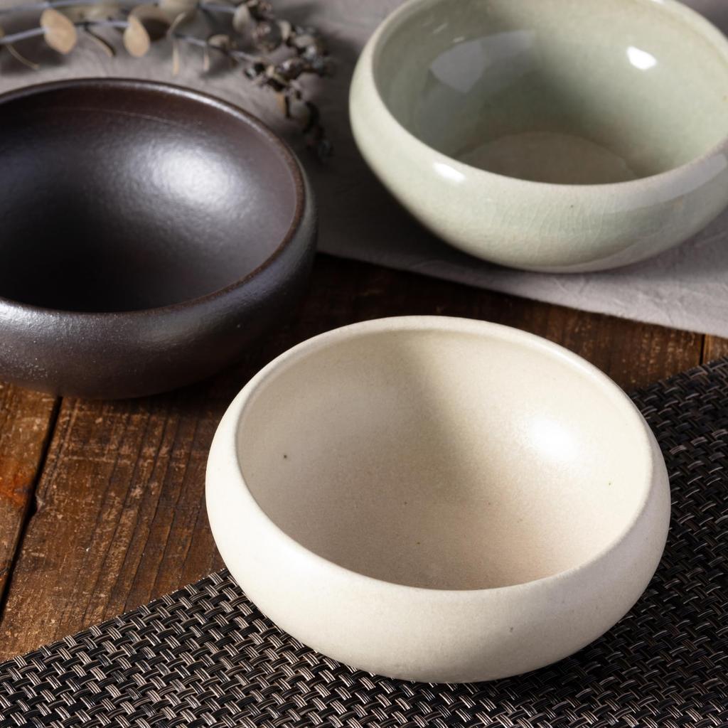 Marui Seito Shigaraki Ware Hechimon Bowl, Small Bowl, Diameter 13cm, Pear Glaze, Beige, MR-3-4268