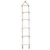 with Platforms Rope Climbing Ladder Toy Wooden Wooden Rope Ladder  For Garden