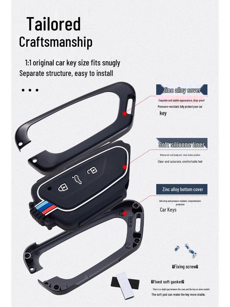 Skoda Key Cover for Octavia, Kodiaq, GT, Kamiq, Superb, and Karoq - Protective Car Key Shell