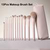 Beginner Makeup Brush Set 7-13Pcs Foundation Brush Concealer Eyeshadow Makeup Brush Cosmetic Makeup Beauty Tool