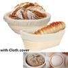 Round /Oval Bread Fermentation Natural  Rattan Basket Country Bread Baguette Dough Mass Proofing Tasting Proving Baskets BakerySupplies