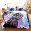 New 3d Print Anime Kawai Young Girls Amakano Beding Set Single Twin Ful Quen King-Sized Dimensionsd Dimensions Bed Linen Set Adult People Kid Bedrom