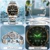 Silver Quartz Analog Metal Stainless Black Date Easy to Casual Men's Watch, Waterproof, Business, Casual, Band, Stylish, Steel, Dial, Display, Read,