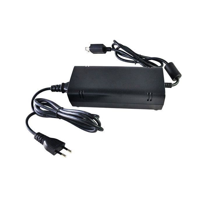 Chargeur secteur - XBOX360 - Slim - Noir - Filaire - Adaptateur