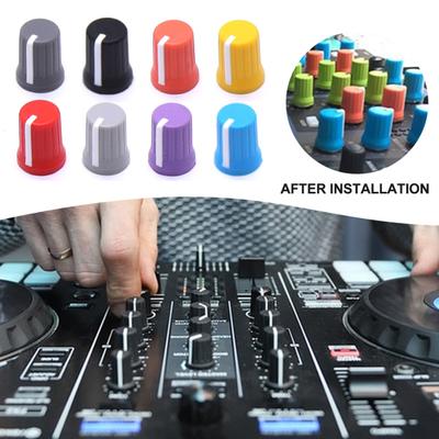 5 Stück Universeller EQ-Drehknopf Ersatz Verschleißfest Mini-Größe Einfache Installation Equalizer