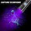 365nm UV Flashlight USB- C Rechargeable Life-grade Waterproof Ultraviolet Torch Light Handheld Mini 365nm Purple Light Wick