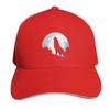 Howling Wolf Baseball Cap Beach hats for Unisex western Hat Luxury Hat Womens Beach Outlet  Unisexs