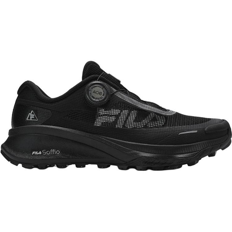 Fila Lynx Boa 3+ Comfortable Fashion Fabric Durable Low-Top Running Shoes Women Sneaker Black A12W531204F-AB