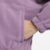Nike Therma-Fit One Solid Color Hooded Casual Zip Fleece Jacket Women Jackets Dust-Purple FB5639-536