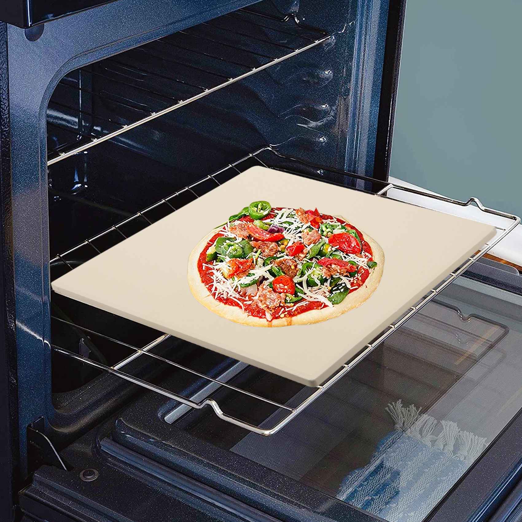 Versatile Pizza Stone For Cooking Baking