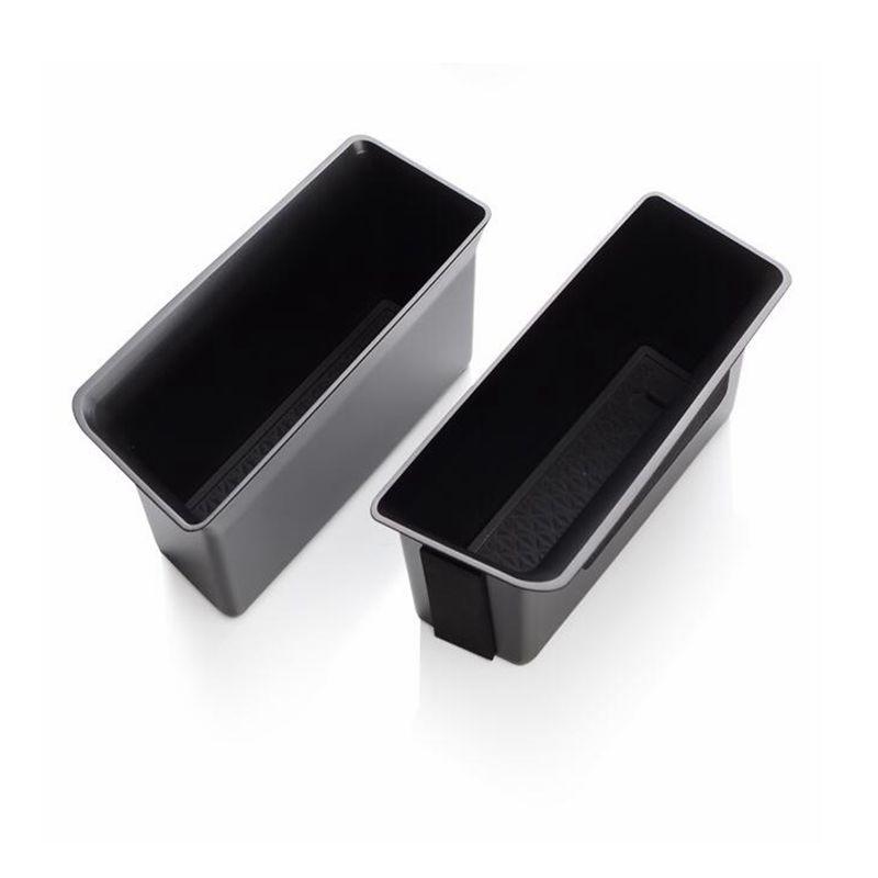 Car Side Door Storage Box For Volkswagen VW Golf 8 R Gti Gte Car Door Armrest Container Storage Box Accessories