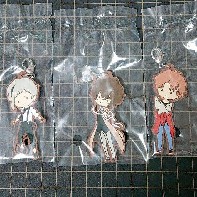 Bungo Stray Dogs Ichiban Kuji Rubber Charm
