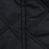 Salvatore Ferragamo batting quilting Stainless collar coat black polyester/Nylon Women Used