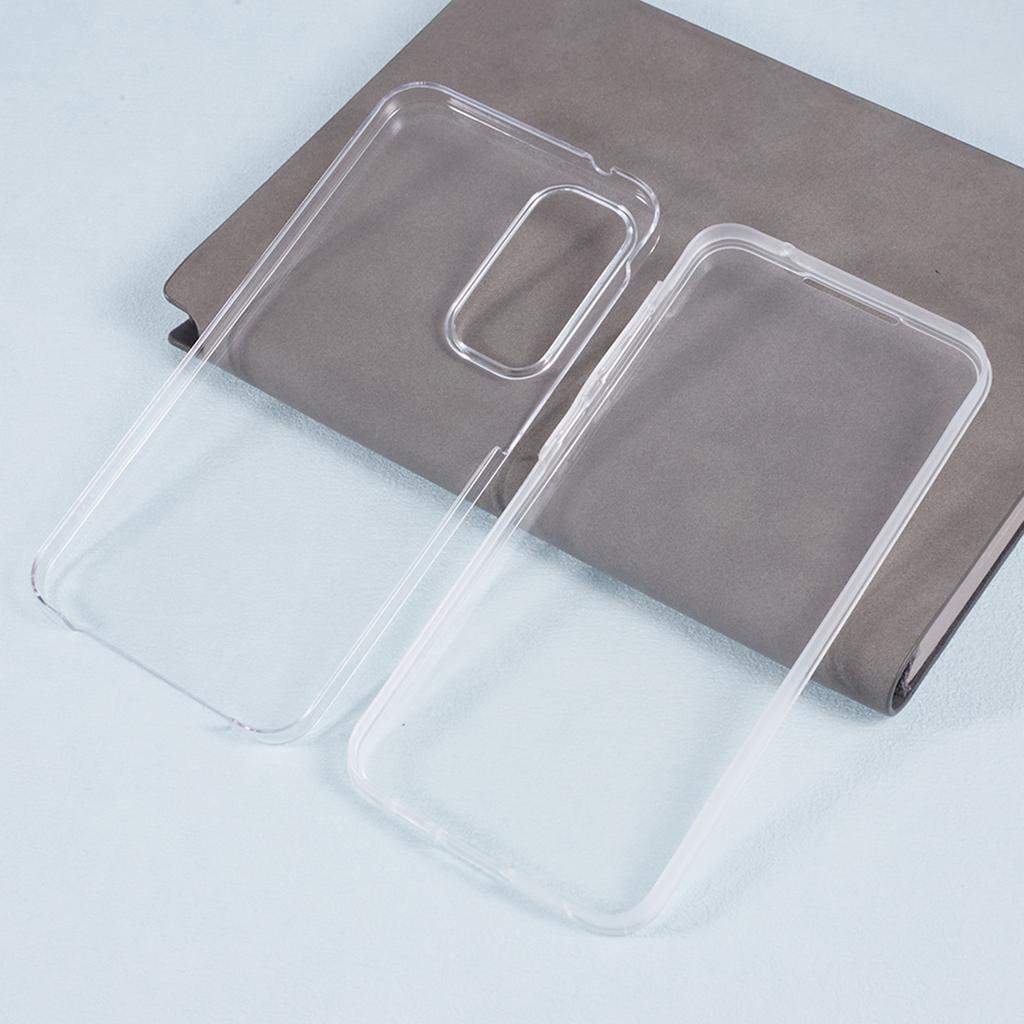 For Samsung Galaxy A55 5G Case Acrylic+TPU Anti-drop Clear Phone Cover with PET Film