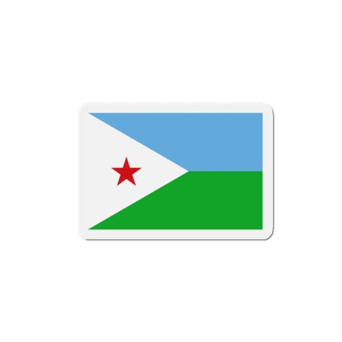 Aimant Drapeau Djibouti - Multicolore - 9 Cm - 50 Pièces - Résine Synthétique - Mixte