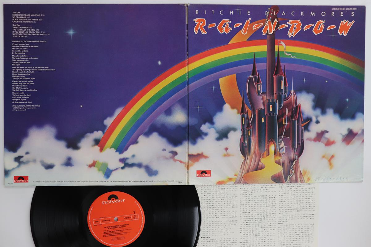

LP Record RAINBOW - Ritchie Blackmore s Rainbow 23MM0021 POLYDOR 1980 Japan Rock Used