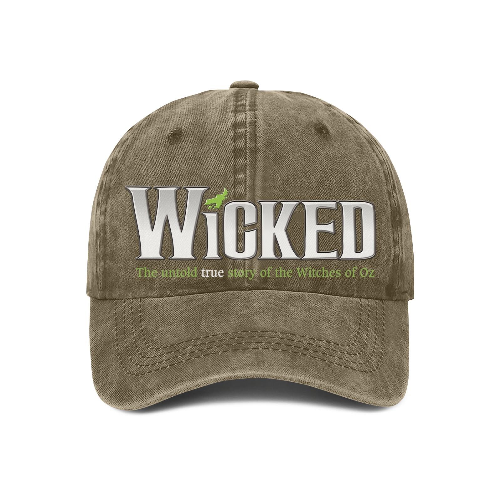 

Модные мужские и женские бейсболки с тем же самым плохим ведьмовским регулируемым дизайном One Size верблюд