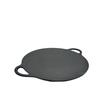 ZISIZ Cast Iron Ribbed Grill Pan