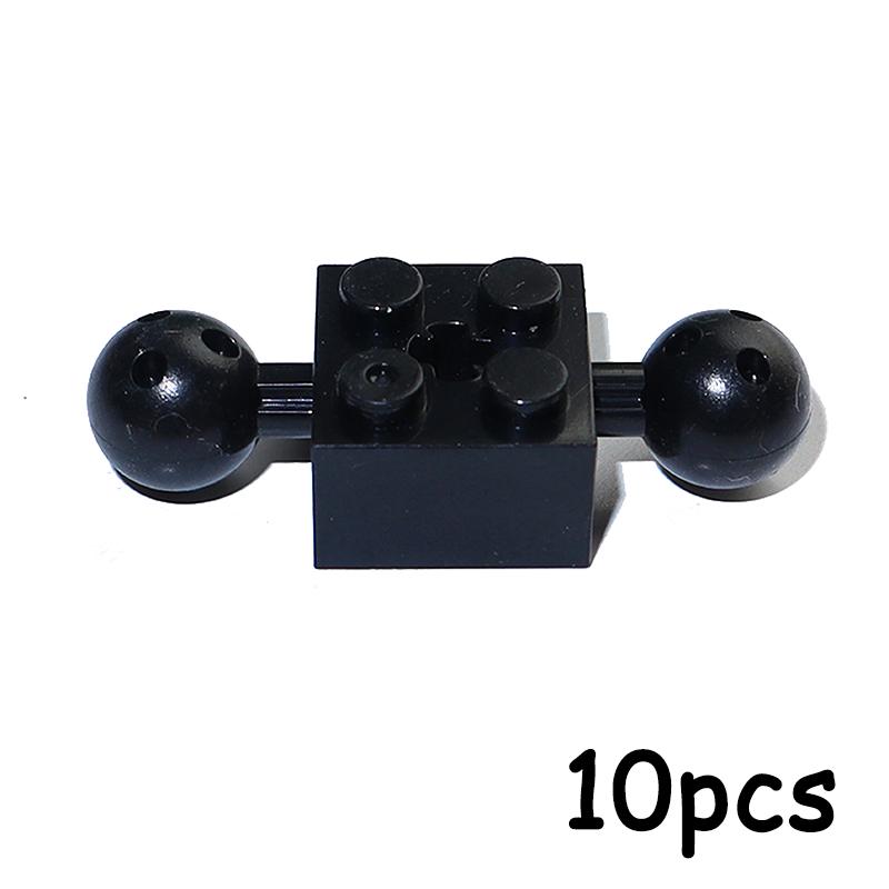 Bausteine Technische Teile 2x2 Mit Kugelgelenk Steine auf beiden Seiten Verbinder Achsloch Stein Spielzeug 17114 57908