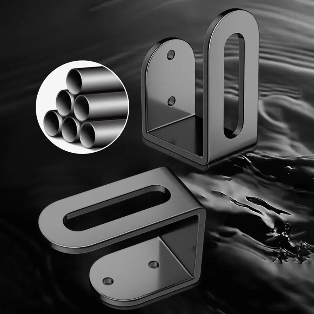 2pcs Pot Lid Holders Inside Cabinet Wall Mount Pot Lid Hanger No Drilling Adhesive Vertical Cookware Storage Rack for Kitchen